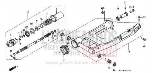 BRAS OSCILLANT ST1100AS de 1995